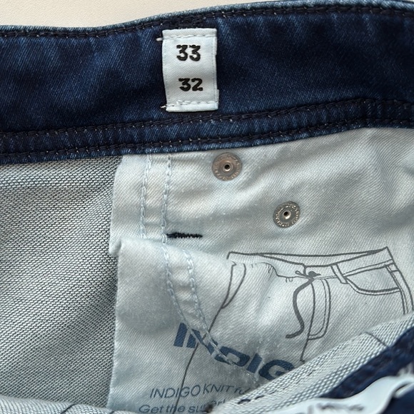 Jack & Jones Glenn 106 Slim-Fit Indigo Knit Stretch Denim Jeans 33W x 32L - Picture 11 of 13